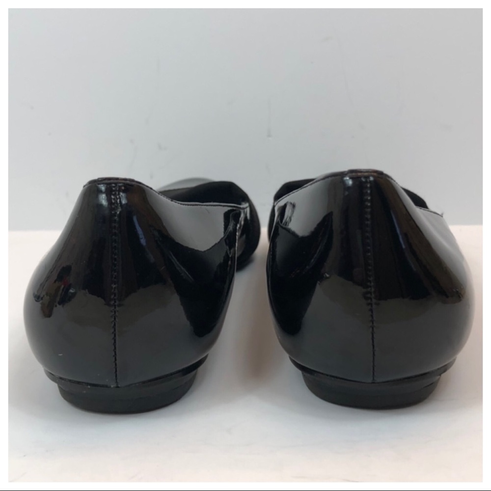 Ellen Tracey Black Patent Leather Shoes Size 7.5 - Picture 6 of 8